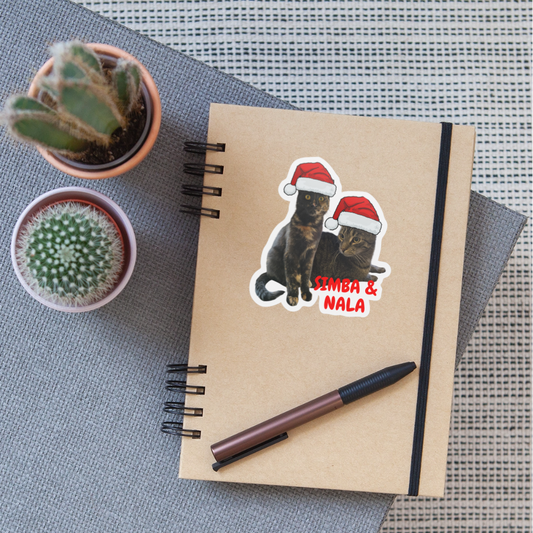 Simba´s und Nala´s Sticker Weihnachtsedition - LiNBW.