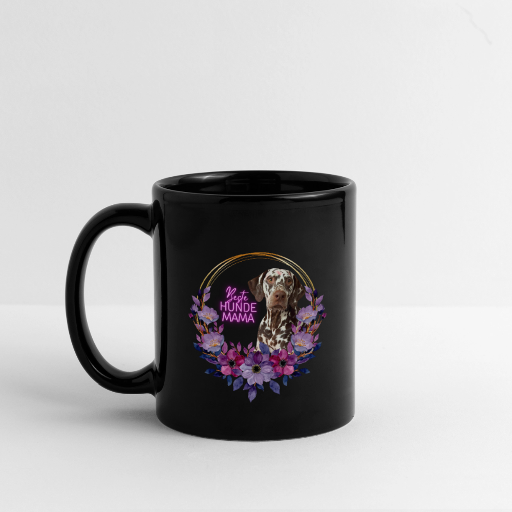 Luna´s Keramiktasse Beste Hundemama Black Edition - Schwarz