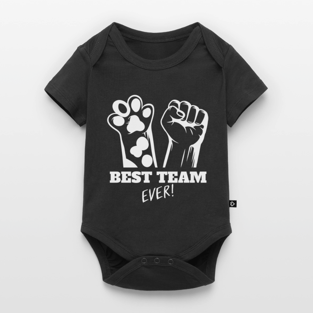 Best Team Ever Kurzarm-Body White Edition - LiNBW.
