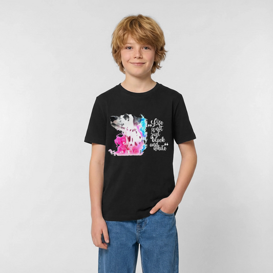 Boa's T-Shirt Splash White Edition Life is not just black and white - Schwarz