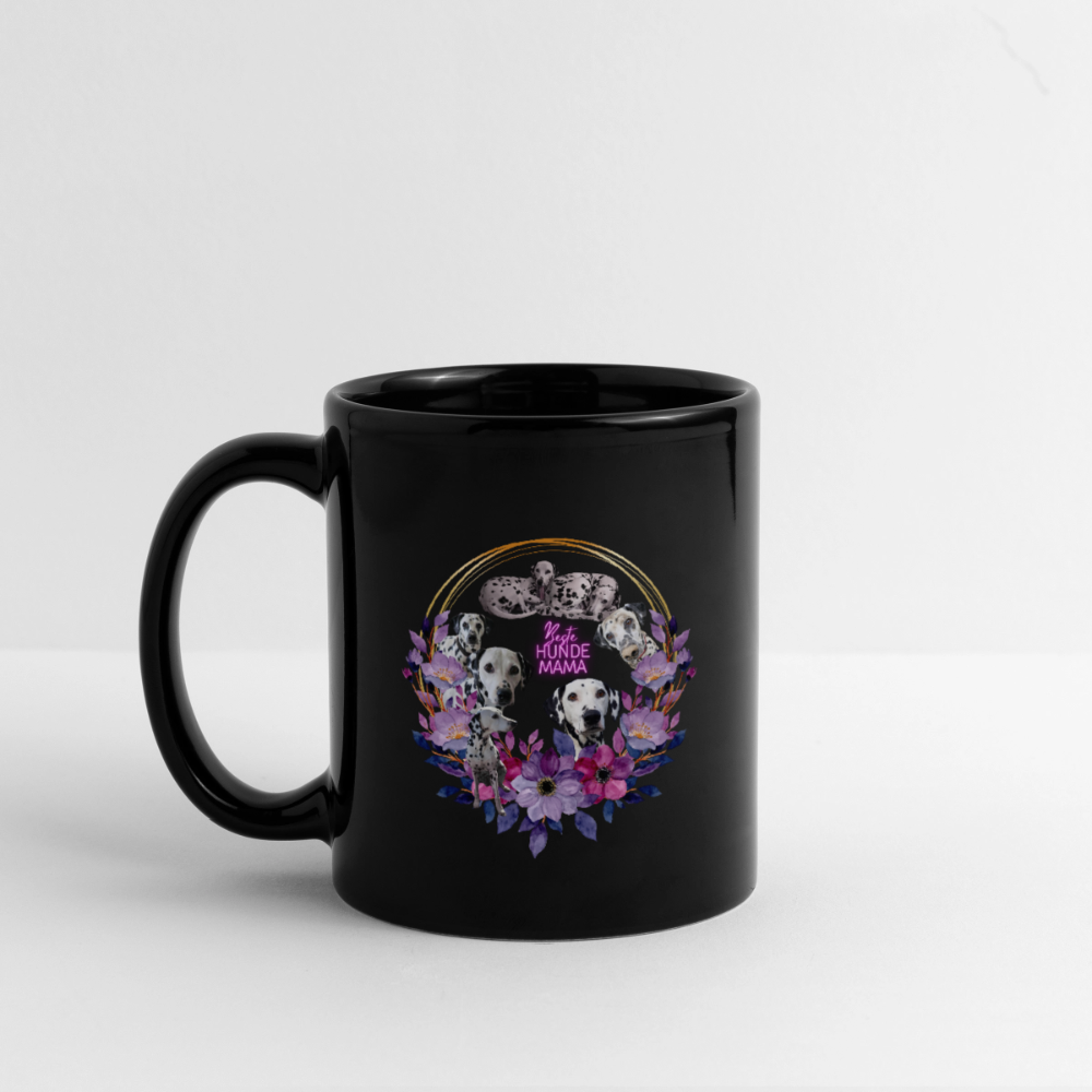 Vinaya´s, Bayala´s und Lenya´s Keramiktasse Beste Hundemama Black Edition - Schwarz