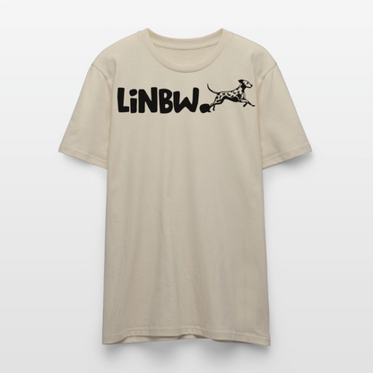 LiNBW. Unisex T-Shirt Premium Crew Black Edition Life is not just black and white - LiNBW.