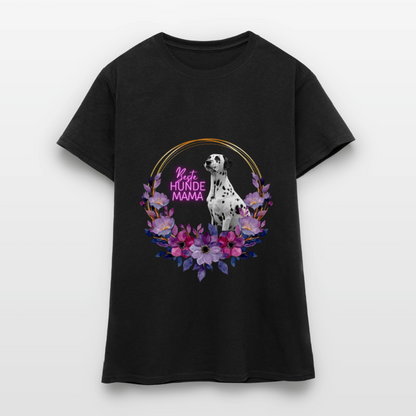 Boa's T-Shirt Beste Hundemama - Schwarz