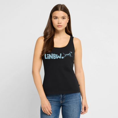 LiNBW. Tank Top Premium Blue Edition Life is not just black and white - Schwarz
