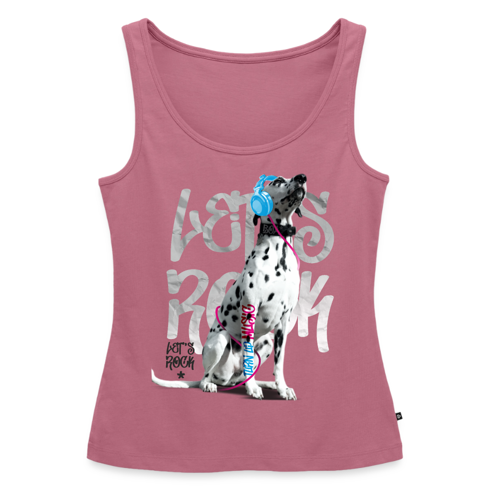 Boa´s Tank Top Premium Let´s Rock - Mauve