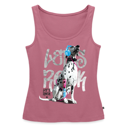 Boa´s Tank Top Premium Let´s Rock - Mauve