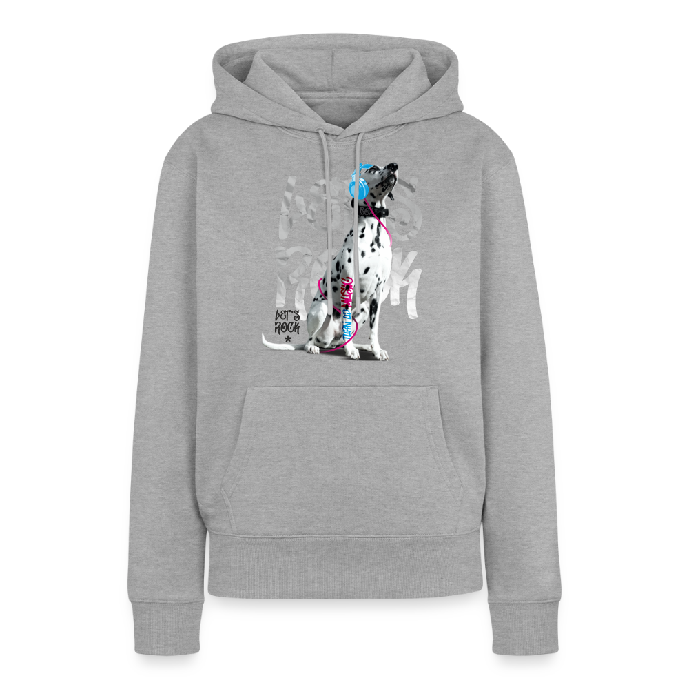 Boa's Hoodie Let's Rock - Grau meliert