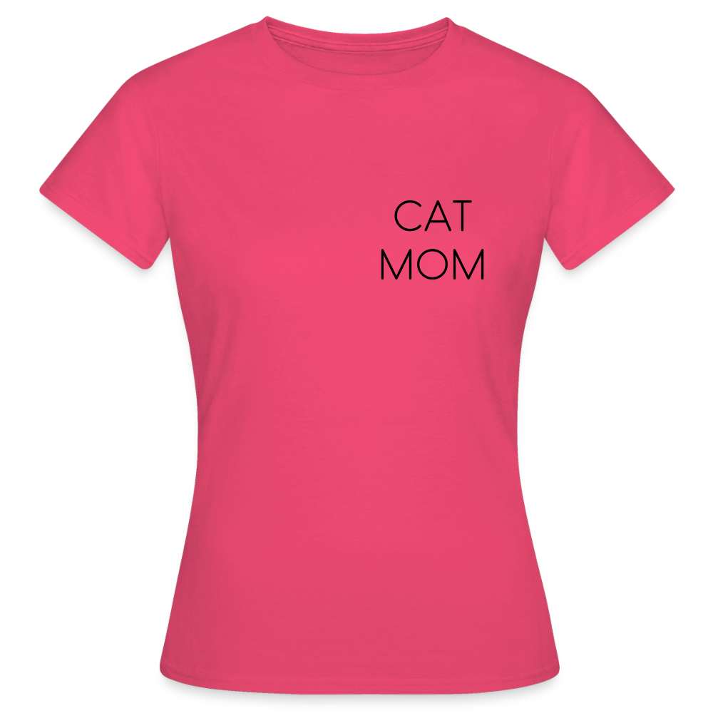 Pedro's T-Shirt CAT MOM Stolzes Personal einer Katze Black Edition - Azalea