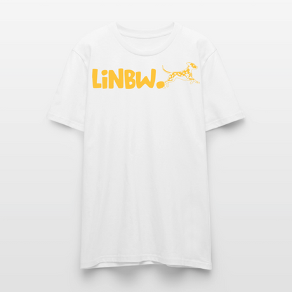 LiNBW. Unisex T-Shirt Premium Crew Yellow Edition Life is not just black and white - LiNBW.