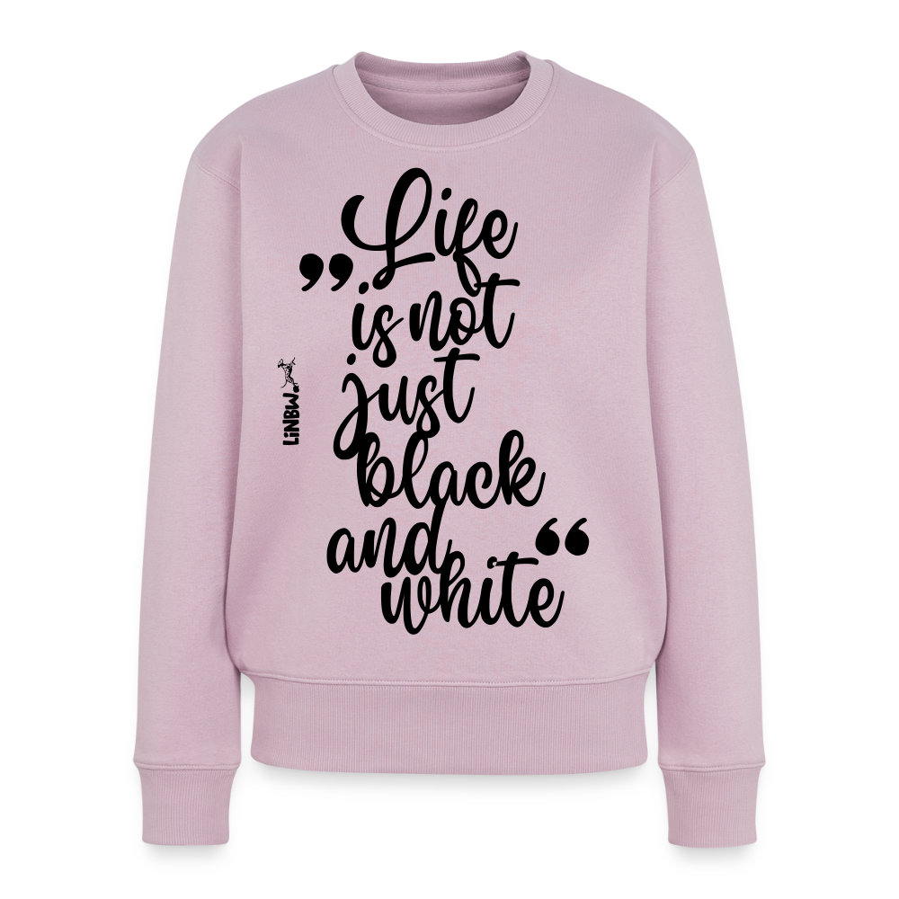 Life is not just black and white Pullover Black Edition - Altrosa