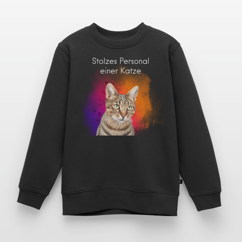 Pedro's Pullover Stolzes Personal einer Katze White Edition - LiNBW.