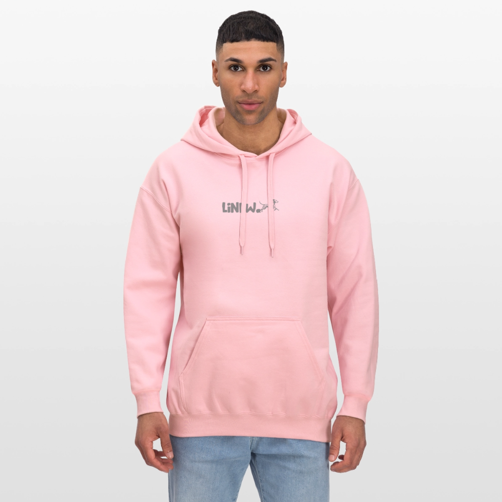 LiNBW. Crew Hoodie Grey Edition Life is not just black and white - Hellrosa