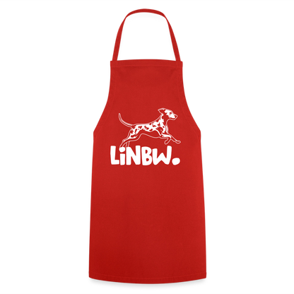 LiNBW. Kochschürze White Edition - Rot