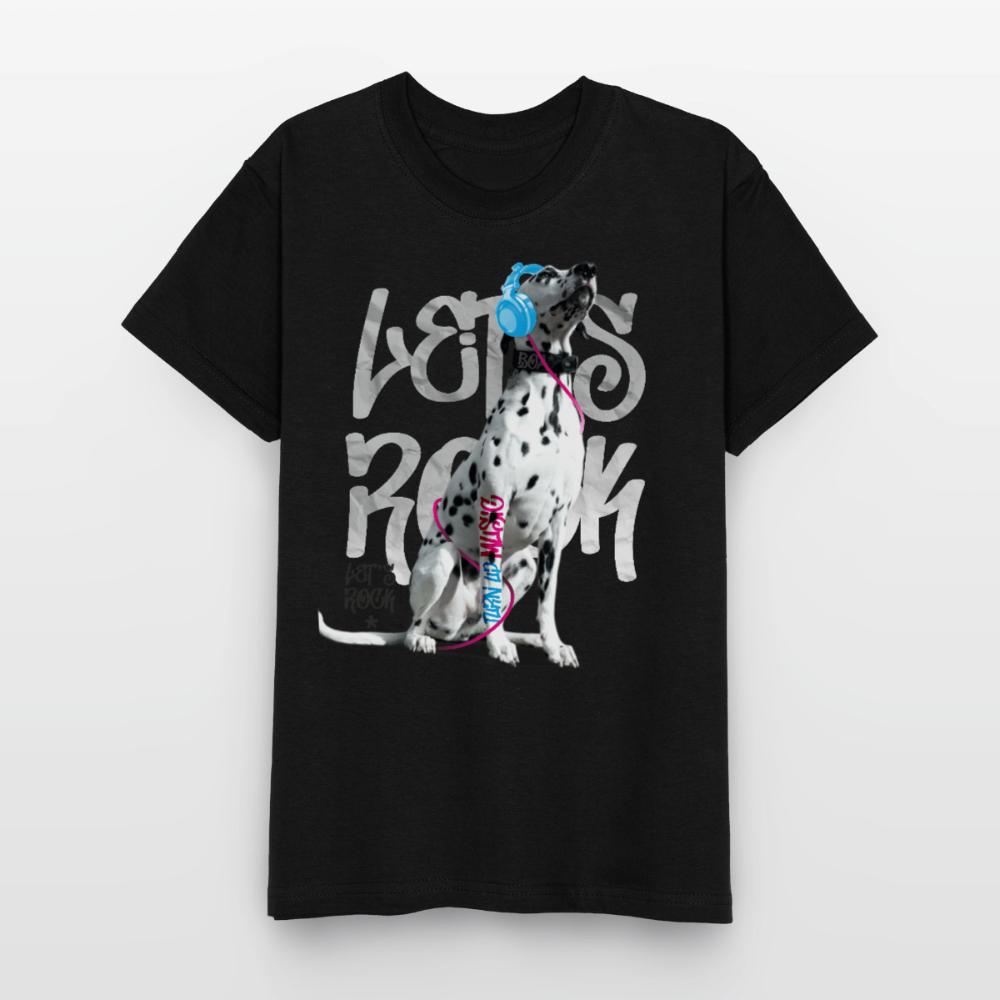 Boa's T-Shirt Let's Rock - Schwarz