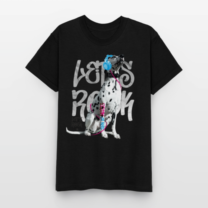 Boa's T-Shirt Let's Rock - Schwarz