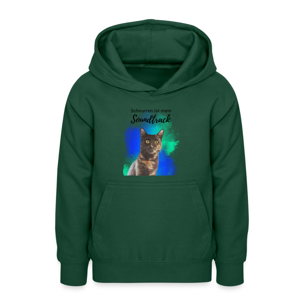 Teenager Hoodie - Flaschengrün