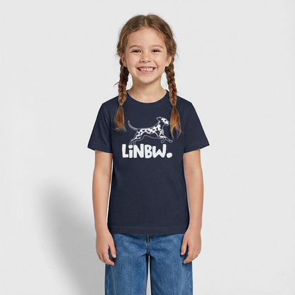LiNBW. T-Shirt White Edition - Navy