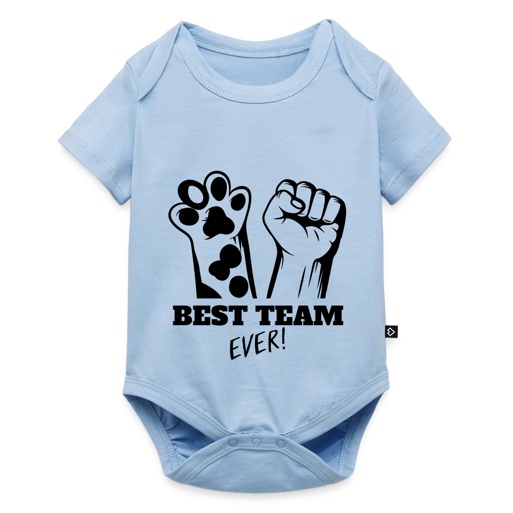 Best Team Ever Kurzarm-Body Black Edition - LiNBW.
