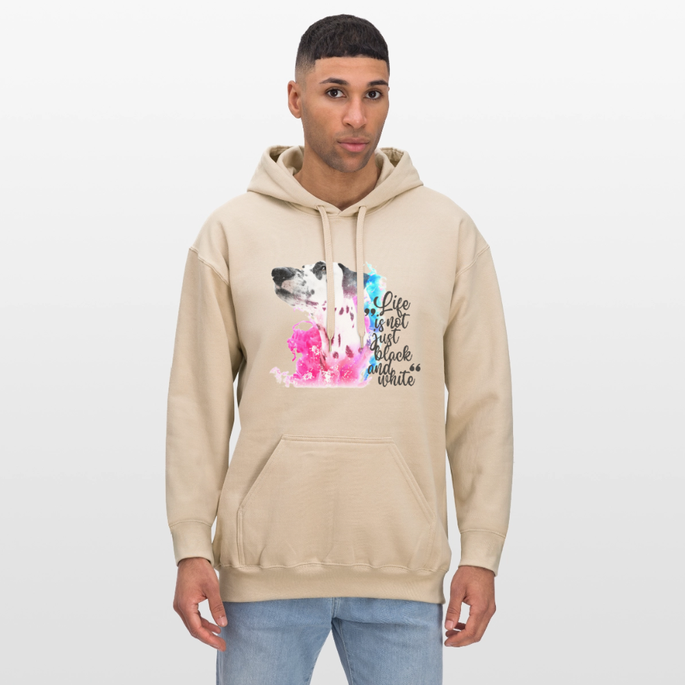 Boa's Hoodie Splash Life is not just black and white Edition Black - LiNBW.