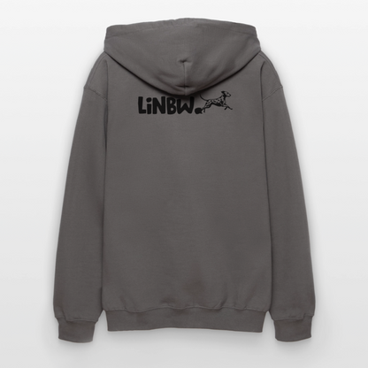 Life is not just black and white Hoodie Black Edition - Dunkelgrau