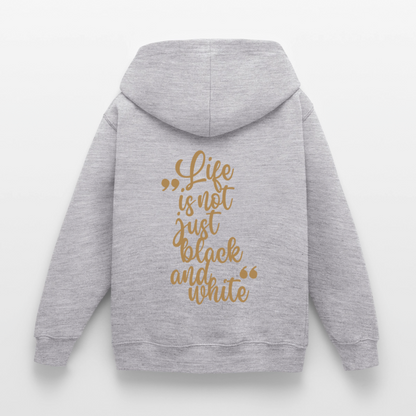 LiNBW. Crew Hoodie Life is not just black and white Edition Brown - LiNBW.