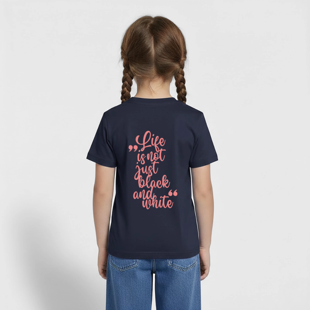 LiNBW. Crew T-Shirt Pink Edition Life is not just black and white - LiNBW.