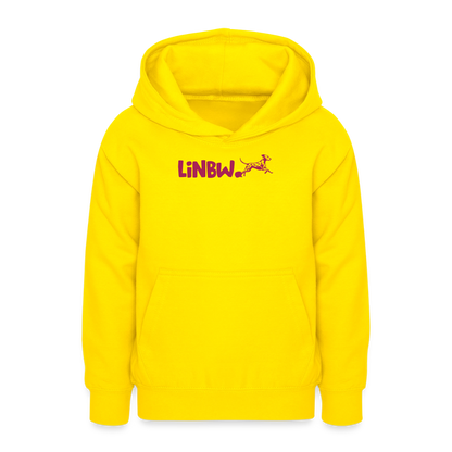 LiNBW. Crew Hoodie Life is not just black and white Edition Pink - LiNBW.