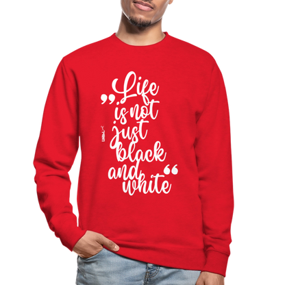 Life is not just black and white Classic Pullover White Edition - LiNBW.