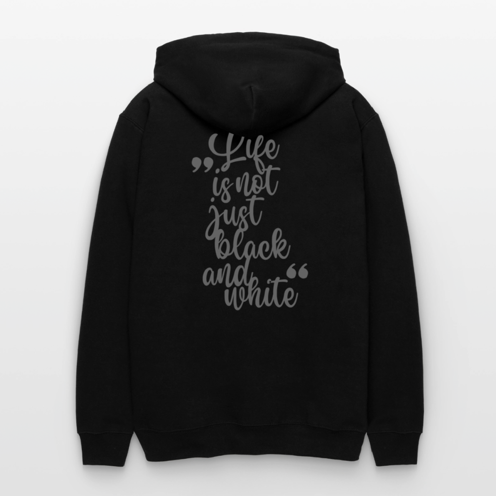 LiNBW. Crew Hoodie Grey Edition Life is not just black and white - Schwarz