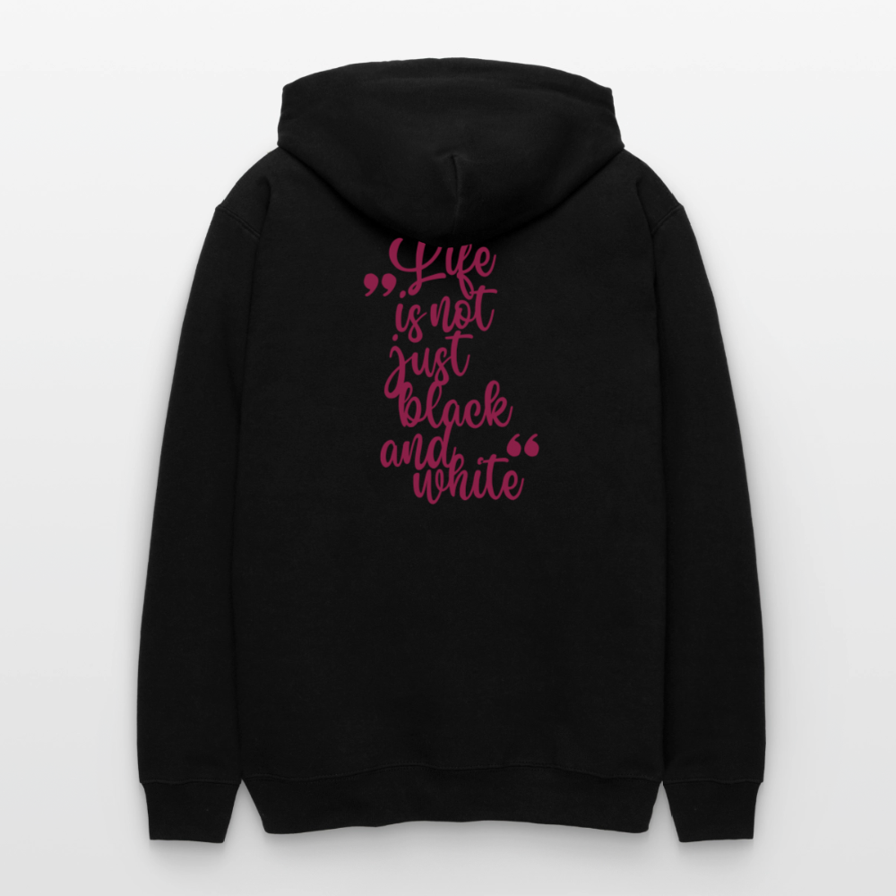 LiNBW. Crew Hoodie Pink Edition Life is not just black and white - Schwarz