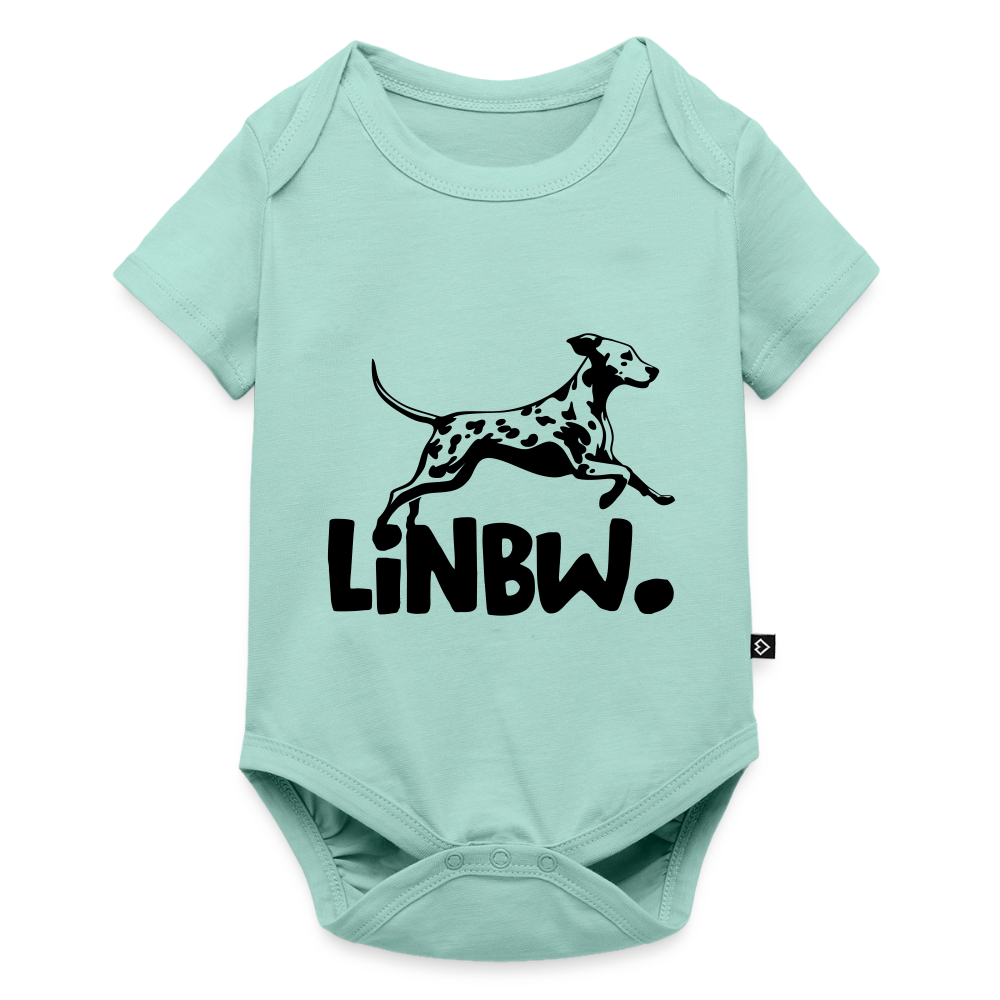 LiNBW. Kurzarm-Body Black Edition - Mint 