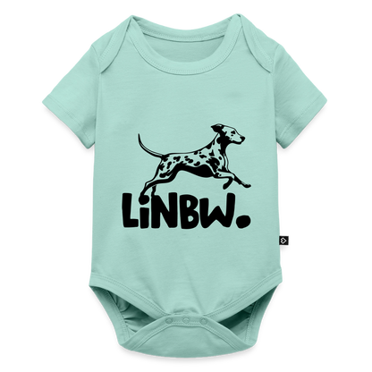 LiNBW. Kurzarm-Body Black Edition - Mint 