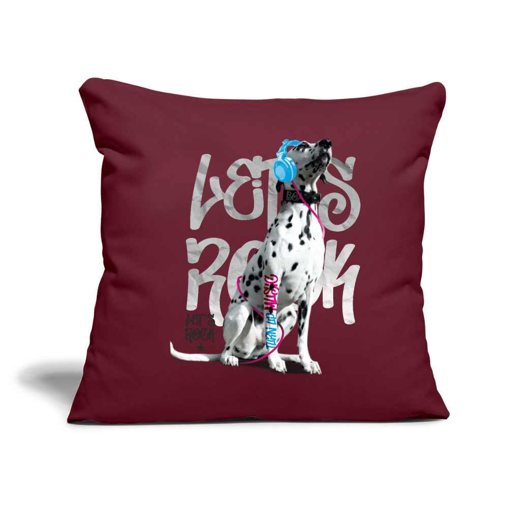 Boa´s Kissen Let´s Rock - Burgunderrot