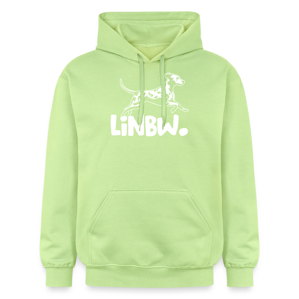 LiNBW. Hoodie White Edition - Pistazie