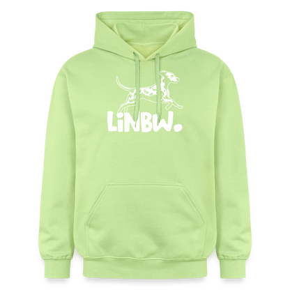 LiNBW. Hoodie White Edition - Pistazie