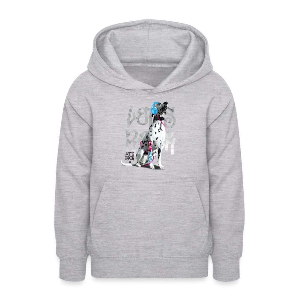 Teenager Hoodie - Hellgrau meliert