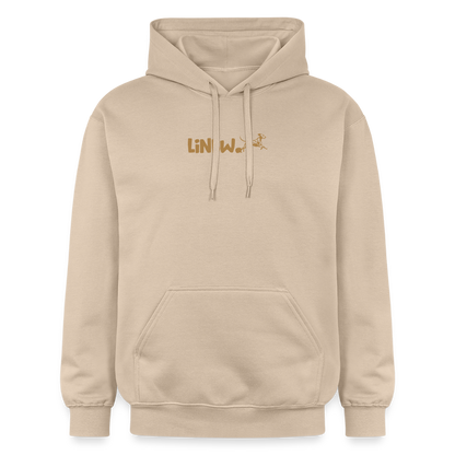 LiNBW. Crew Hoodie Brown Edition Life is not just black and white - Sand