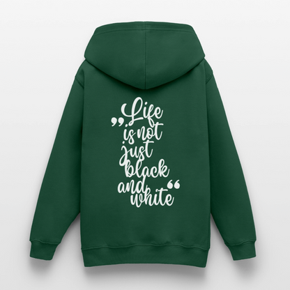 LiNBW. Crew Hoodie Life is not just black and white Edition White - LiNBW.