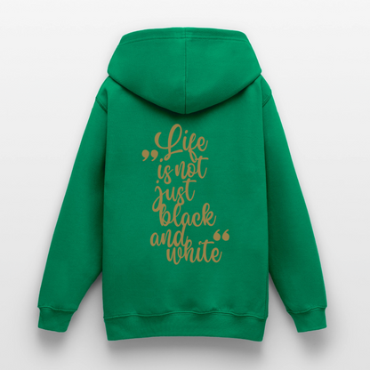 LiNBW. Crew Hoodie Life is not just black and white Edition Brown - LiNBW.