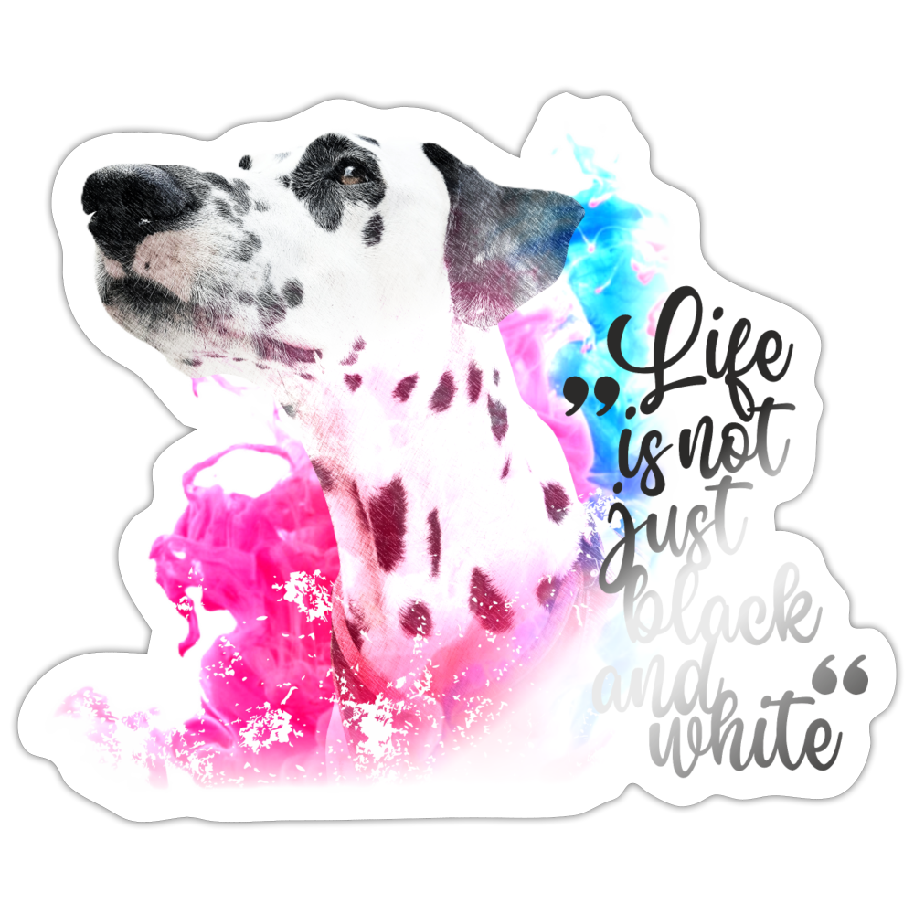 Boa´s Sticker Splash Edition Life is not just black and white - LiNBW.