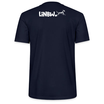 Life is not just black and white – Bio-Baumwollshirt - Navy