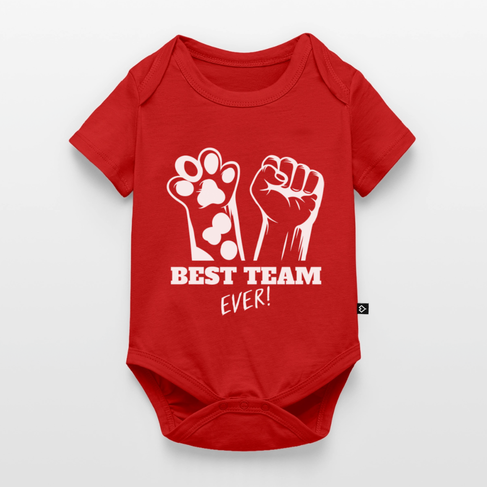 Best Team Ever Kurzarm-Body White Edition - LiNBW.