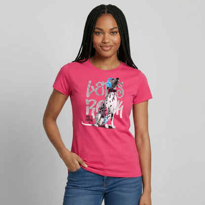 Boa's T-Shirt Let's Rock - Azalea