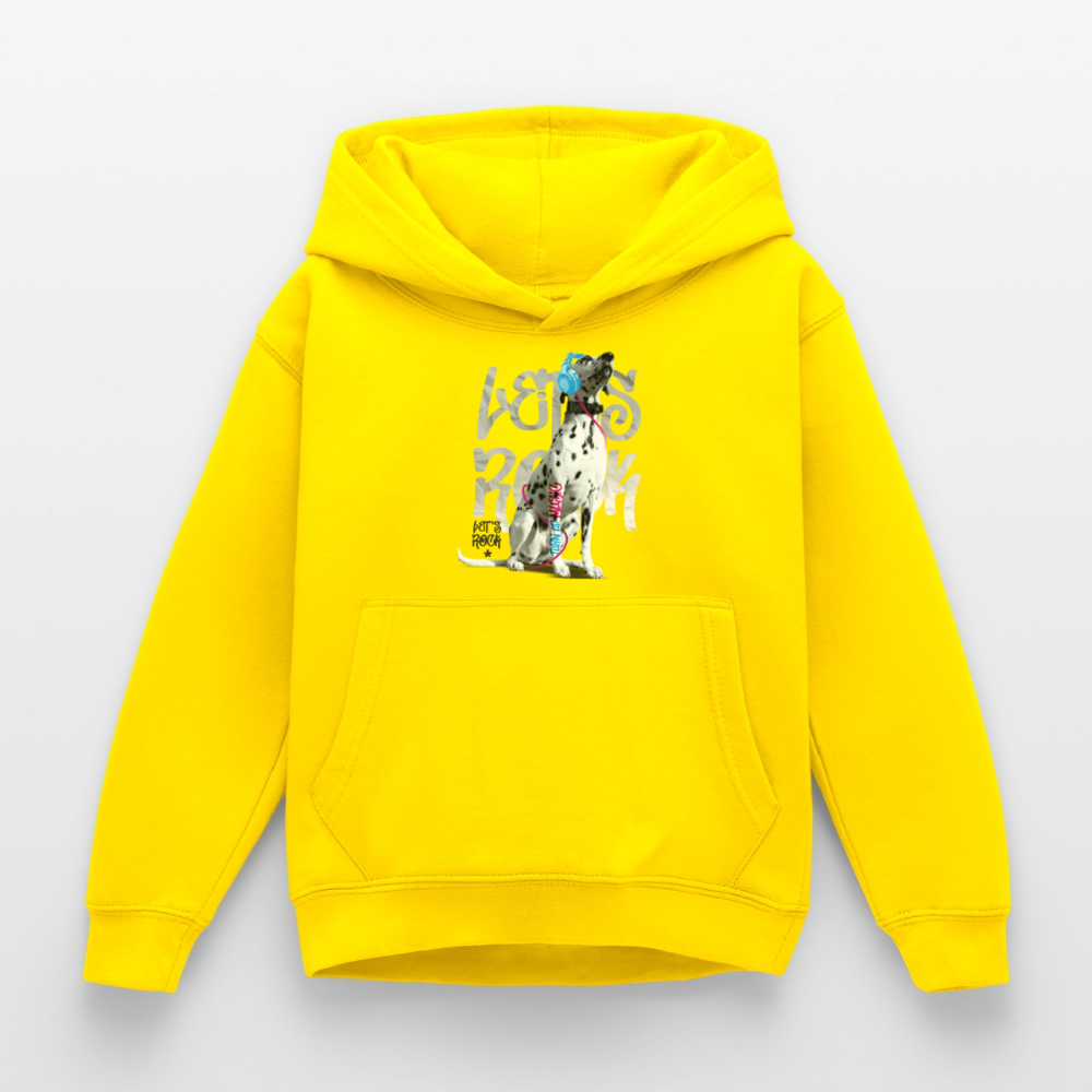 Boa's Hoodie Let's Rock - Gelb