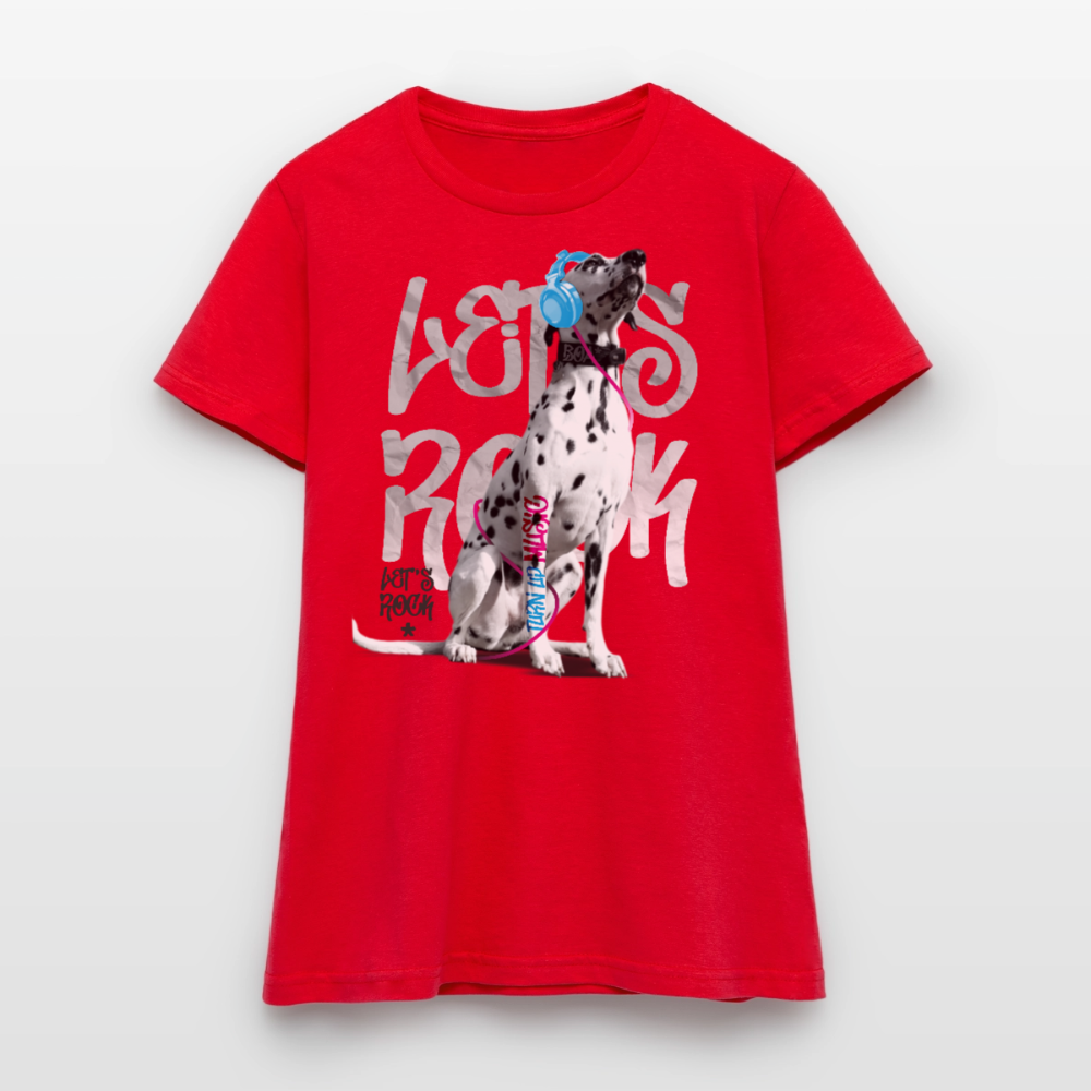 Boa's T-Shirt Let's Rock - Rot