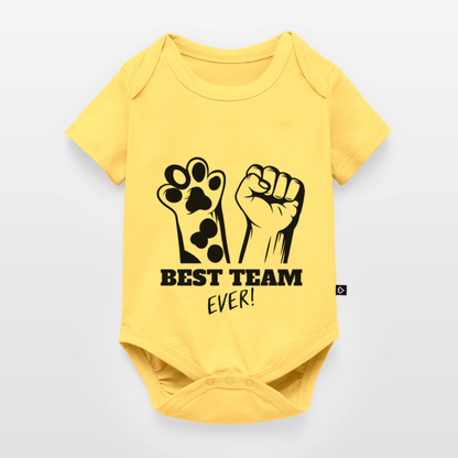 Best Team Ever Kurzarm-Body Black Edition - LiNBW.