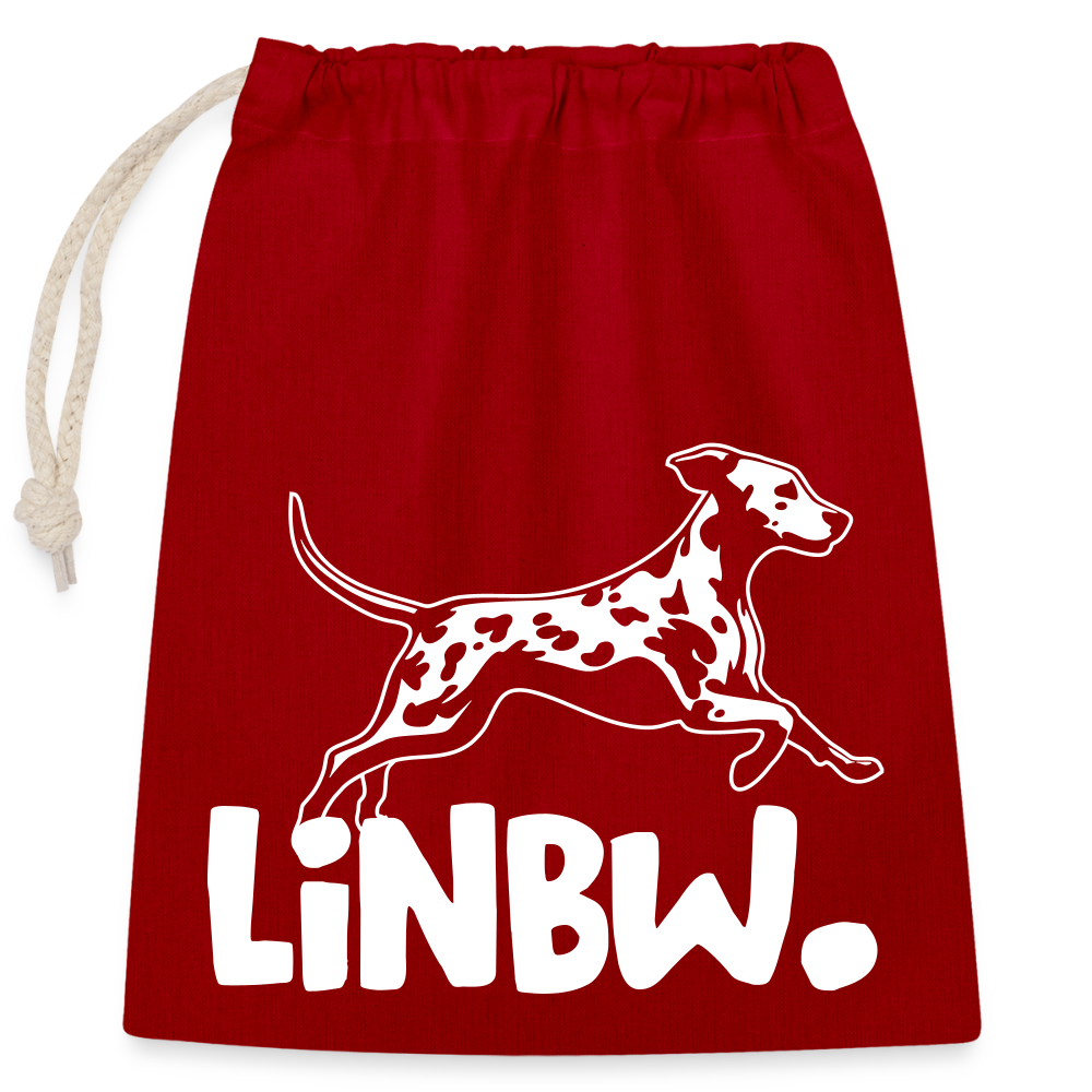 LiNBW. Baumwollbeutel White Edition - Rot