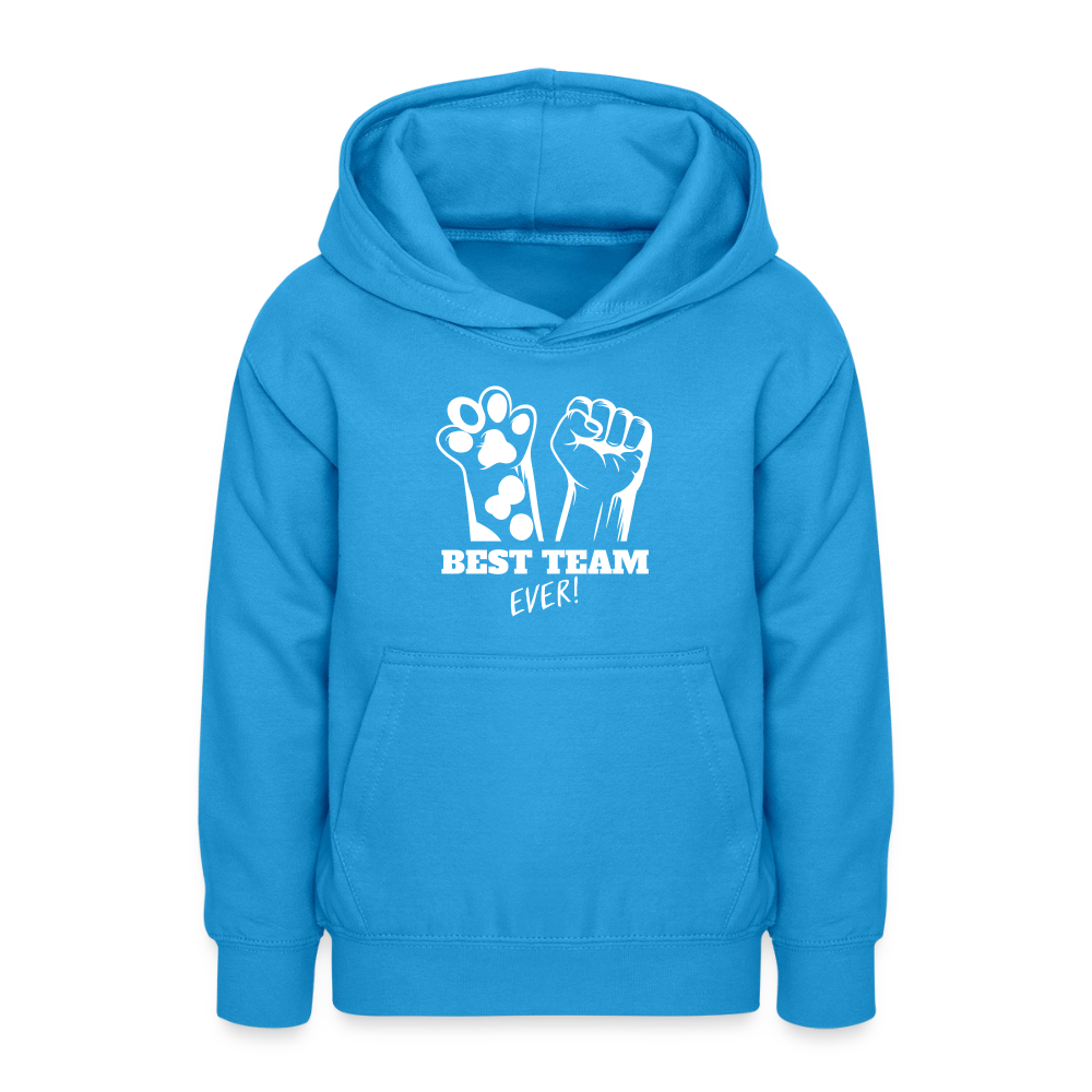 Teenager Hoodie - Meeresblau