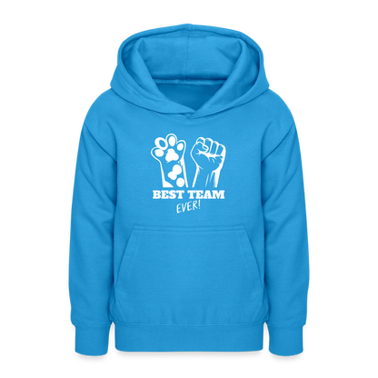 Teenager Hoodie - Meeresblau