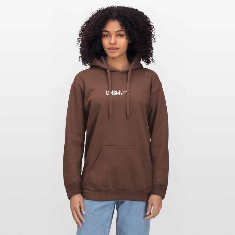 LiNBW. Crew Hoodie White Edition Life is not just black and white - Kakao